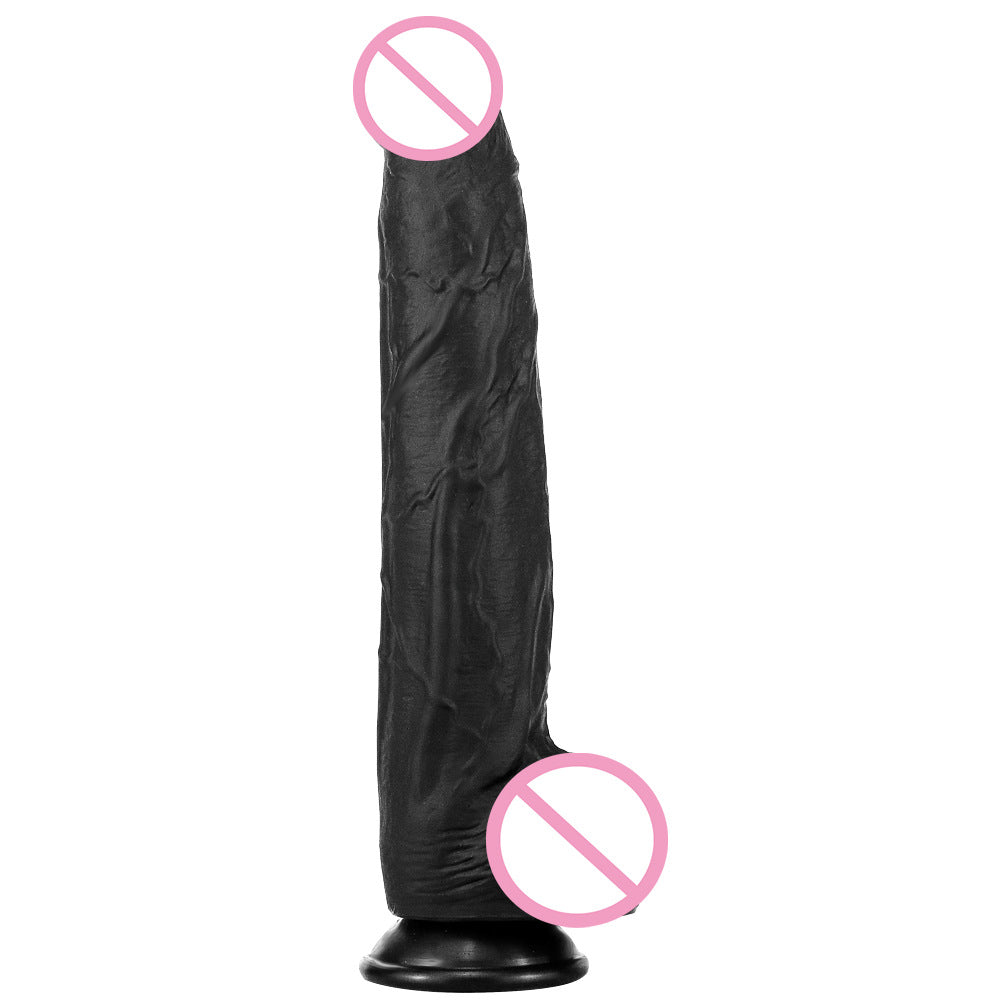 Realistic Black Anal Dildo Butt Plug - Lifelike Small Glan Silicone Di –  Domlust