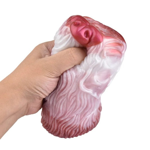 Dog Vagina Pocket Pussy Male Masturbator - Double Channel Silicone Men –  Domlust