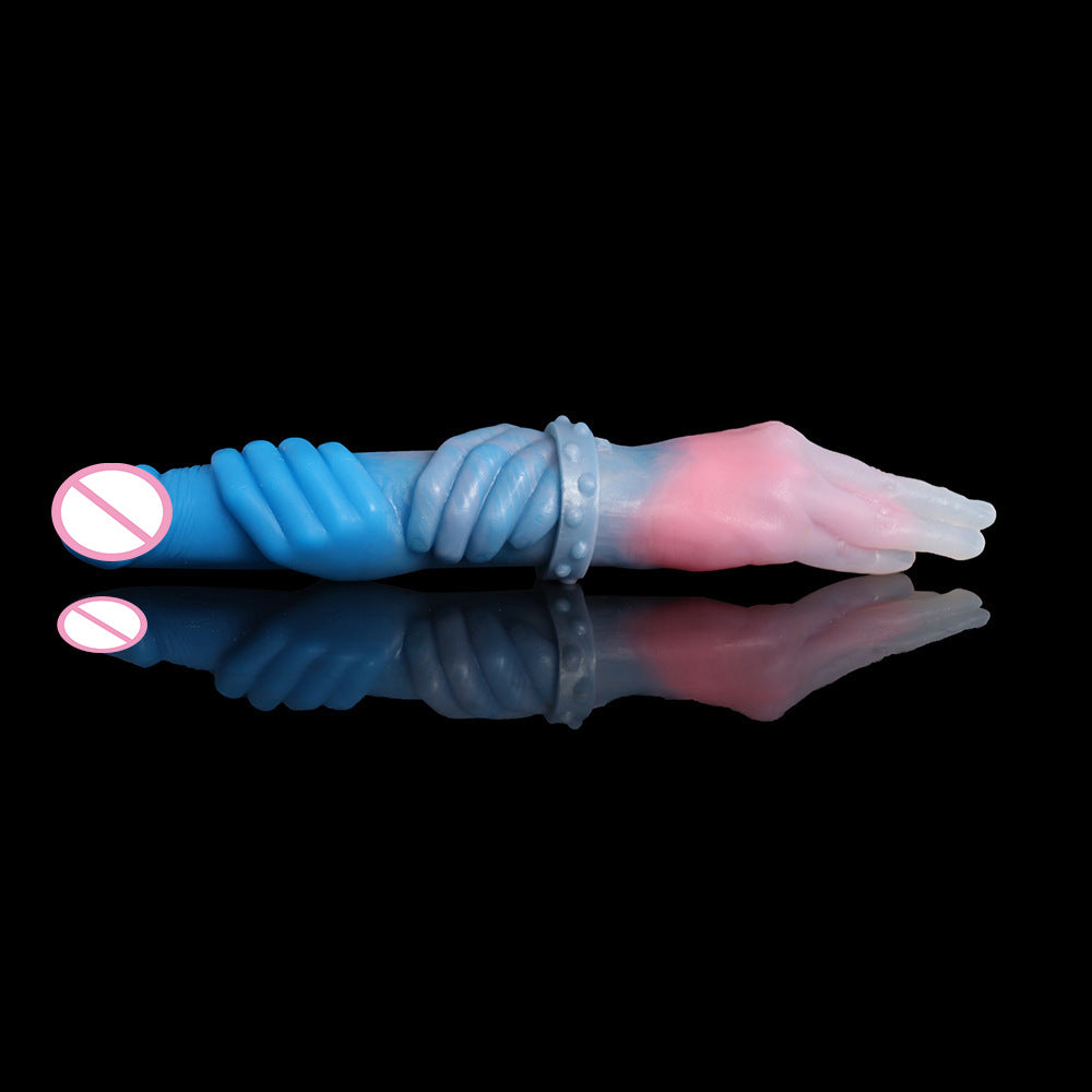 Double End Fist Dildo Butt Plug - Fantasy Colored Silicone Sex Toys fo –  Domlust