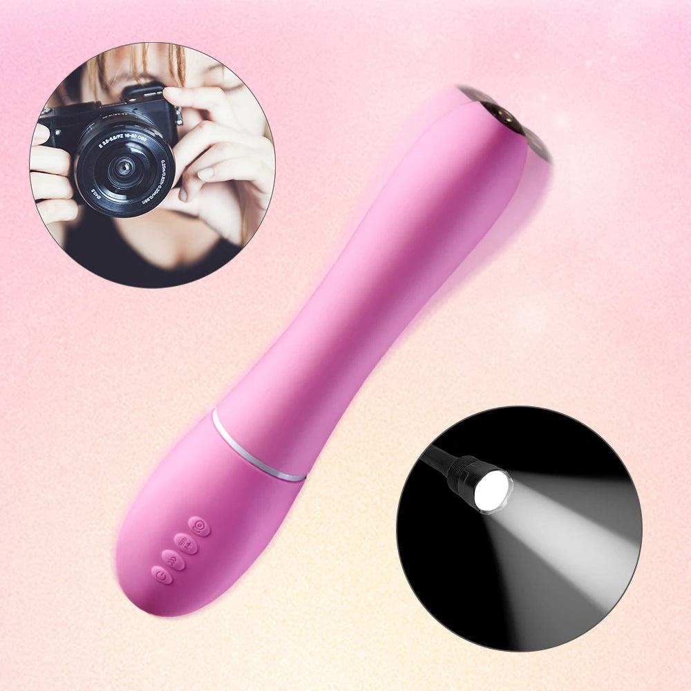 Endoscope Dildo Vibrator - APP Control G Spot Vibrator Endoscopic Came –  Domlust