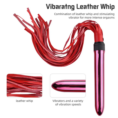 SM Whip Bullet Vibrator – 2in1 G-Punkt-Stimulator, Flirt-Paar-Sexspielzeug