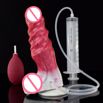 Plug anal Monsterdildo éjaculant - Big Sprial Vagianl Massage de la prostate Sex Toys pour femmes