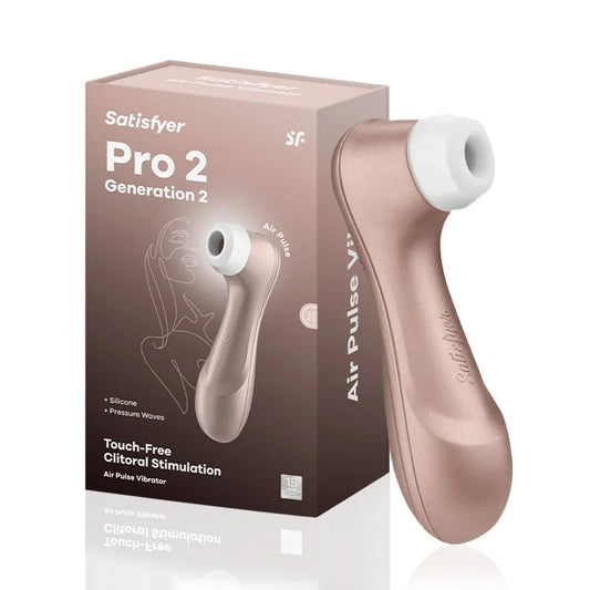 Satisfyer Pro 2 Vibromasseur suceur de clitoris – Stimulateur clitoridien de mamelon, jouet sexuel pour femme
