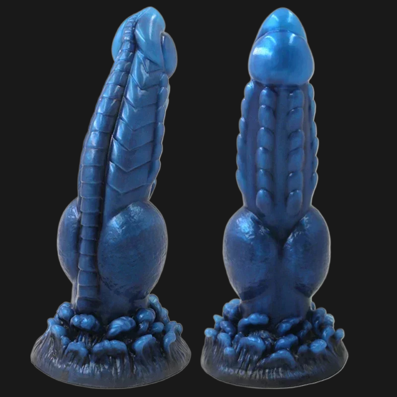 Monster Dildos Butt Plug – Exotischer geknoteter Wolfstier-Dildo, Vagina-Prostata-Massagegerät