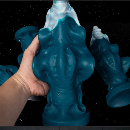 Fantasy Monsterdildo Butt Plug - Silikon Fantasy Tierdildos Sexspielzeug für Männer und Frauen