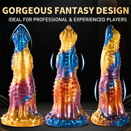 Exotic Monster Dildo Butt Plug - Remote Control Thrusting Realistic Animal Dildos