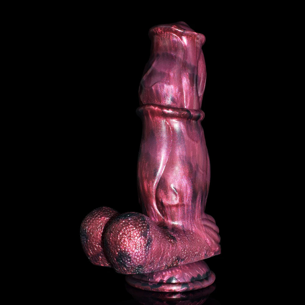 Fantasy Monster Dildos Butt Plug - Exotisches Wolf Tier Anal Dildo Silikon Weibliches Sexspielzeug