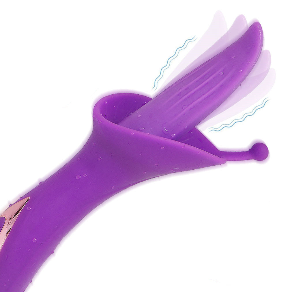 Stimulateur de clitoris léchant la langue - Vibromasseur anal clitoridien point G