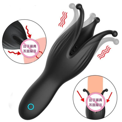Penistrainer, vibrierender männlicher Masturbator – Silikon-Taschenmuschi-Sexspielzeug für Männer