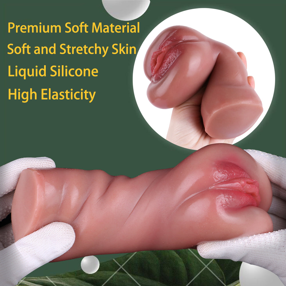 Life Size Pocket Pussy Masturbator Doll - Realistic Vaginal Penis Blowjob Sex Toys for Men