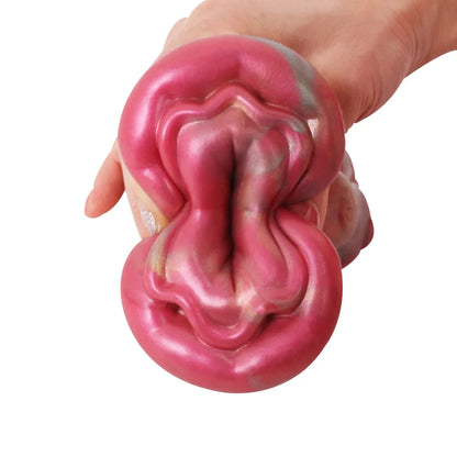 Exotisches Silikon-Taschenmuschi-Sexspielzeug für Männer – Blumen-Oralsex-Vagina-Masturbator für Männer