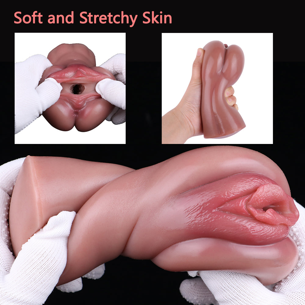 Fantasy Realistic Pocket Pussy Masturbation Cup - Life Size Women Vaginal Sex Doll Male Sex Toy