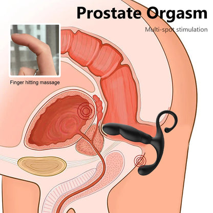 Remote Controlled Prostate Massager - Finger Prostate Massage Anal Plug Sex Toy