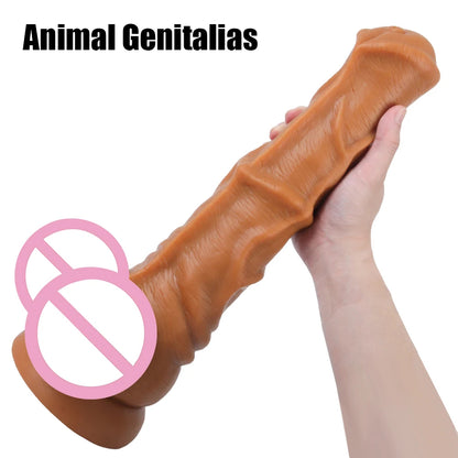 Riesiger Pferdedildo – große realistische Tierdildos, Sexspielzeug für Frauen und Männer