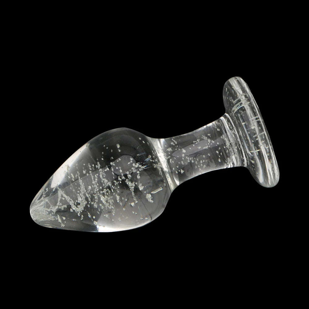 Luminous Glass Anal Plug - Erotic Jewelry Anal Beads Butt Plug