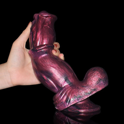 Fantasy Monster Dildos Butt Plug - Exotic Wolf Animal Anal Dildo Silicone Female Sex Toy