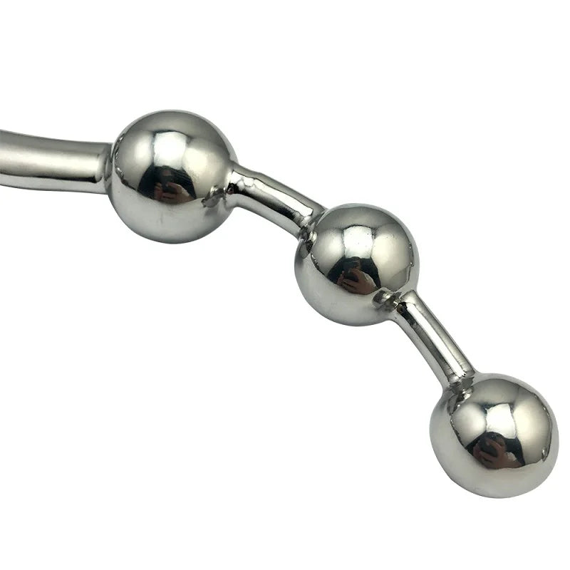 Metal Anal Dildo Butt Plug - Anal Beads Large Dildo Female Male Sex Toys
