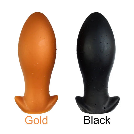 Godemichet anal en silicone - Énorme stimulateur anal doux pour vagin - Jouets sexuels pour hommes et femmes