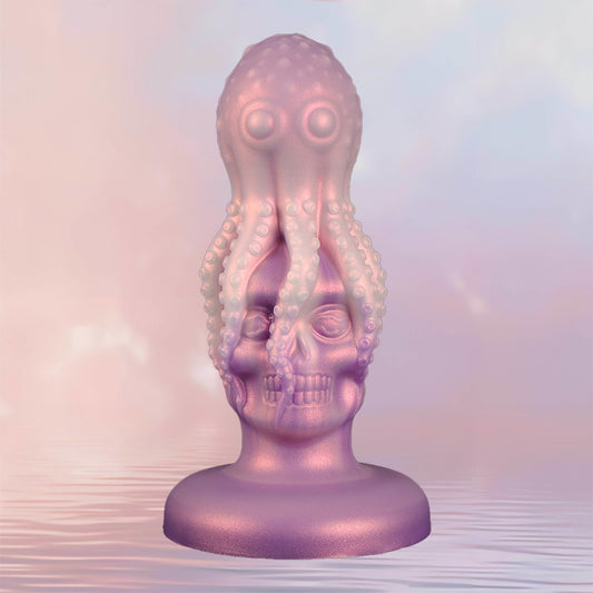 Oktopus Tentakel Dildo Butt Plug - Monsterdildo Silikon Vaginal Anal Stimulator Sexspielzeug