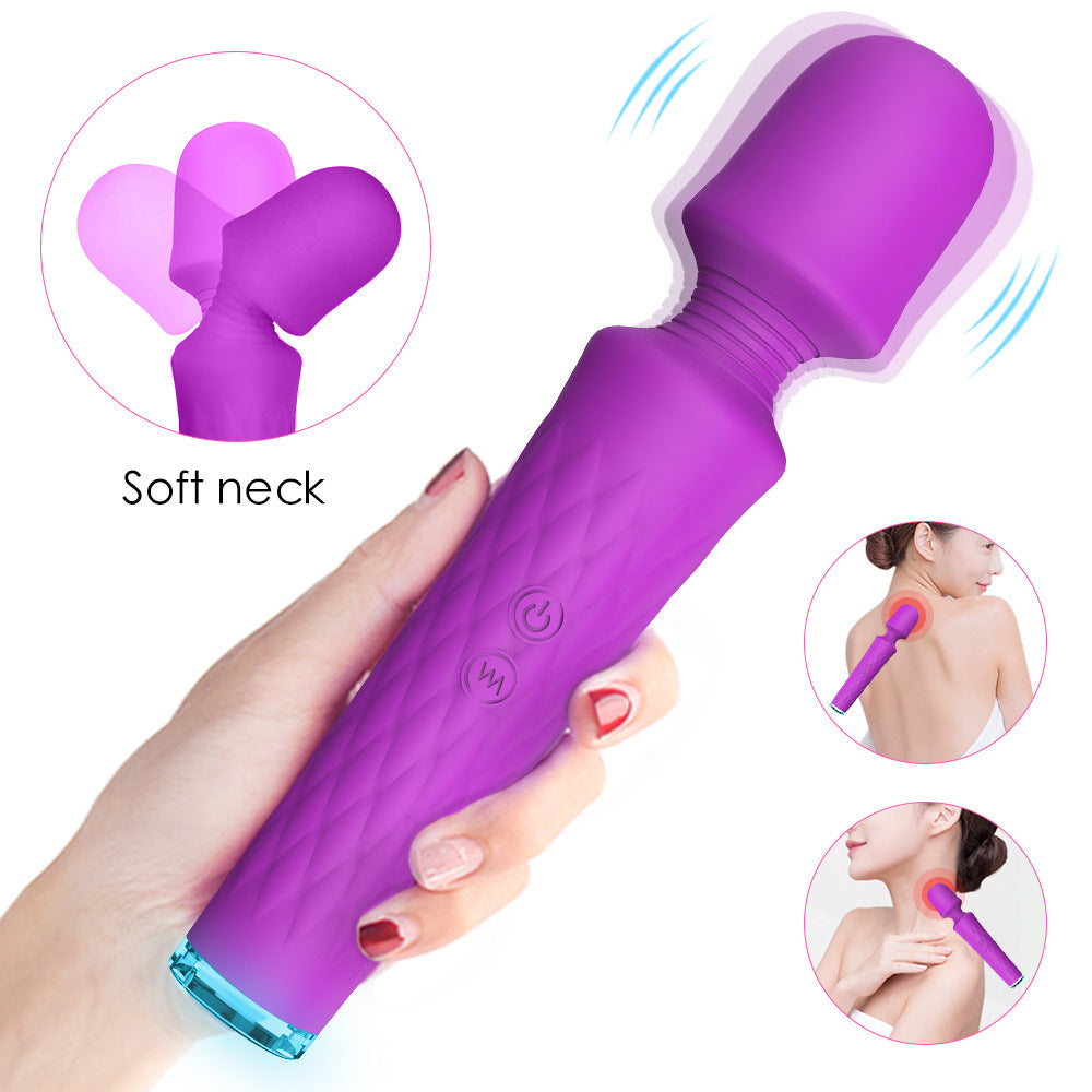 Vibromasseur de mamelon de clitoris de baguette AV - jouets sexuels de gode vibrant puissant tenu dans la main pour les hommes de femmes