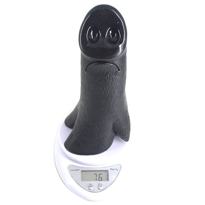 Pig Monsterdildo Large Butt Plug - Black Dildo Animal Silcone Fantasy Sex Toy for Men Women