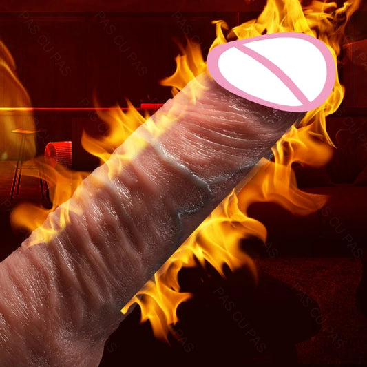 Vibrierender Dildo mit Fernbedienung – Umschnalldildo aus realistischem Silikon für weibliche Sexspielzeuge