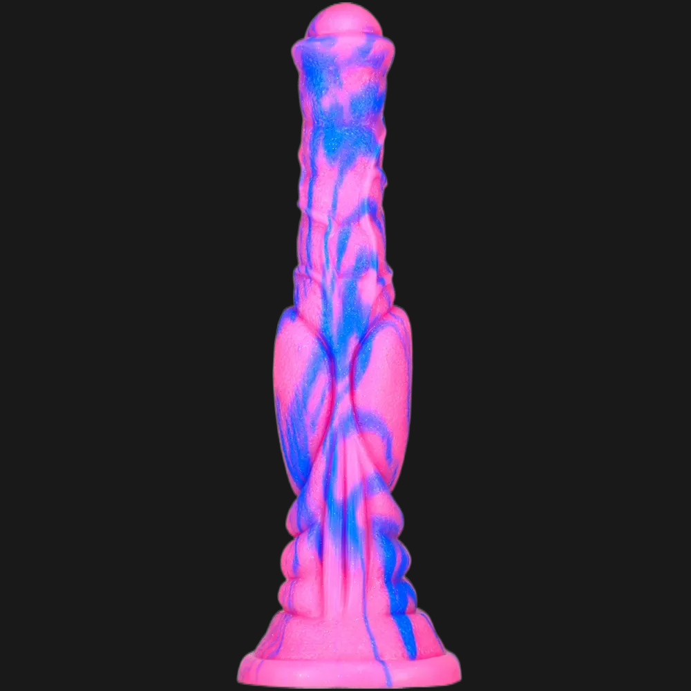 Exotic Animal Dildo Butt Plug - Large Horse Dildos Colorful Female Male Anal Toys