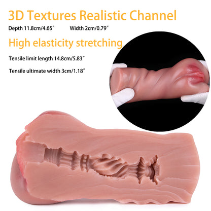 Life Size Pocket Pussy Masturbator Doll - Realistic Vaginal Penis Blowjob Sex Toys for Men