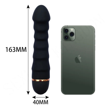 Klassischer G-Punkt-Vibrator – kraftvoll vibrierendes Vagina-Prostata-Melken weibliches Sexspielzeug