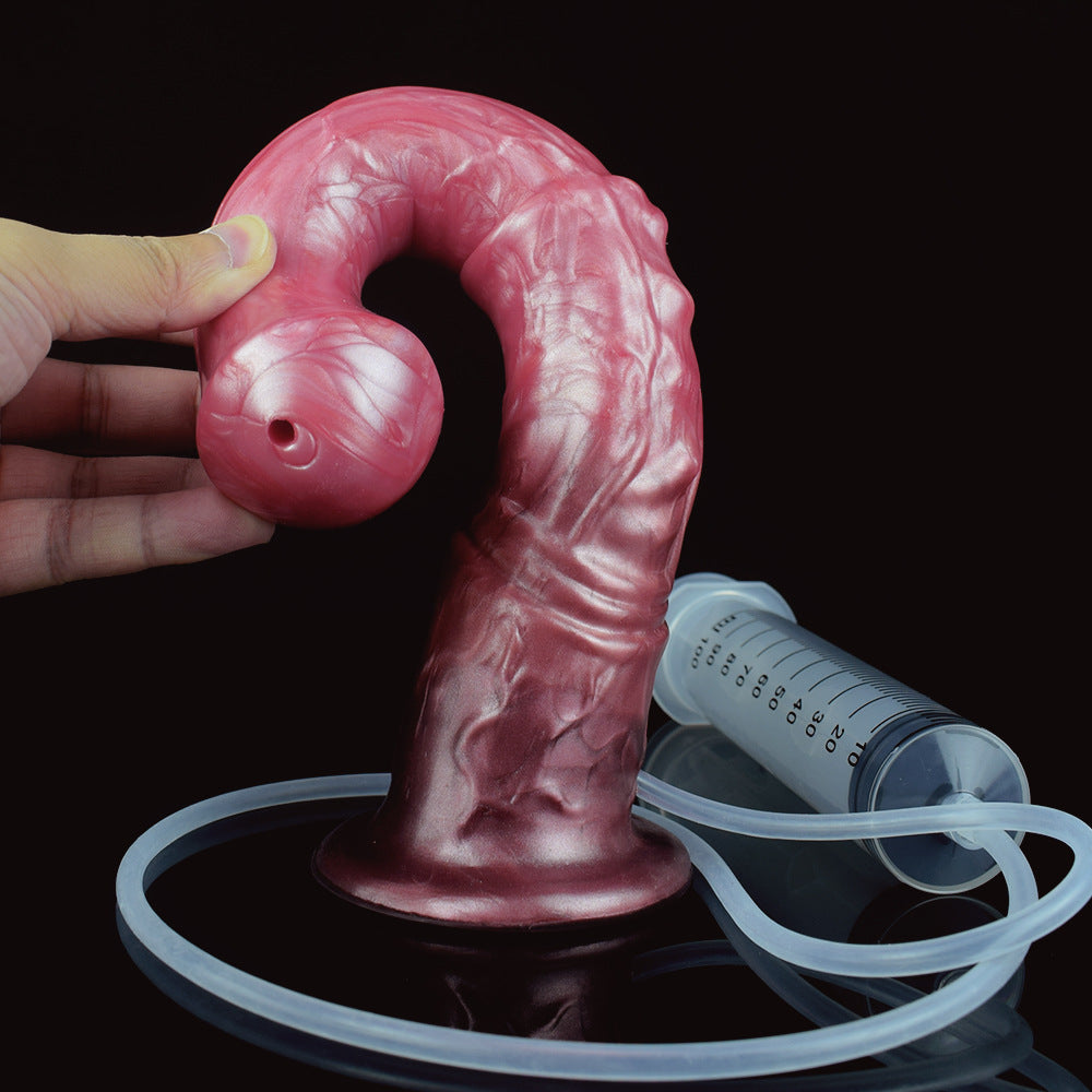 Gode ​​cheval squirting plug anal - Fantasy Monsterdildo énorme jouet sexuel en silicone pour hommes femmes