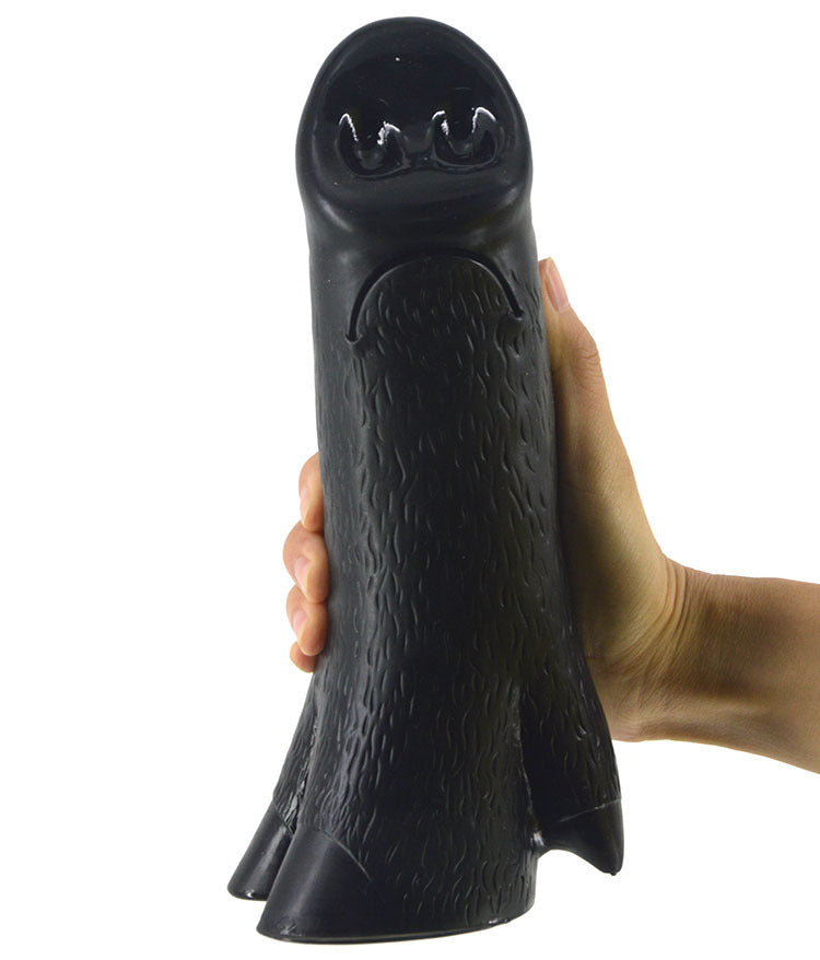 Pig Monsterdildo Large Butt Plug - Black Dildo Animal Silcone Fantasy Sex Toy for Men Women