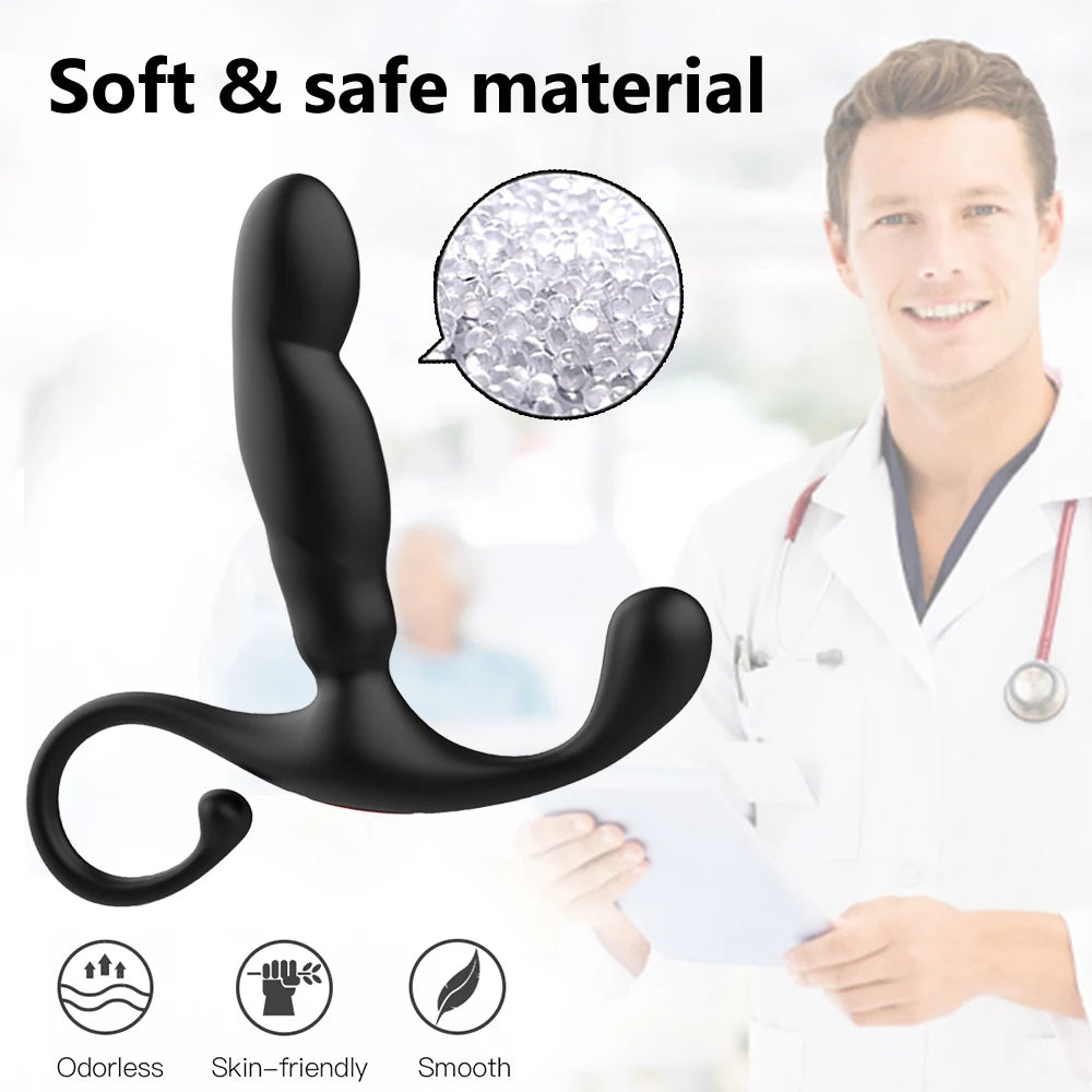 Masseur de prostate télécommandé - Massage de la prostate au doigt Plug anal Sex Toy