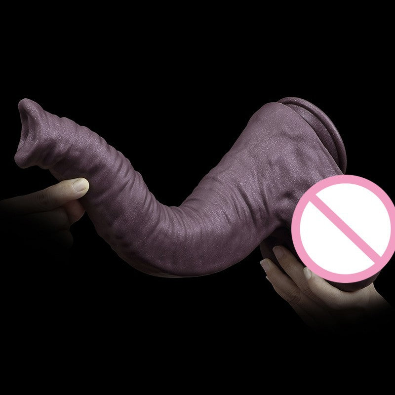 Elefant Anal Dildo Butt Plug - Realistisches Tier Monsterdildo Silikon Männlich Weiblich Sexspielzeug