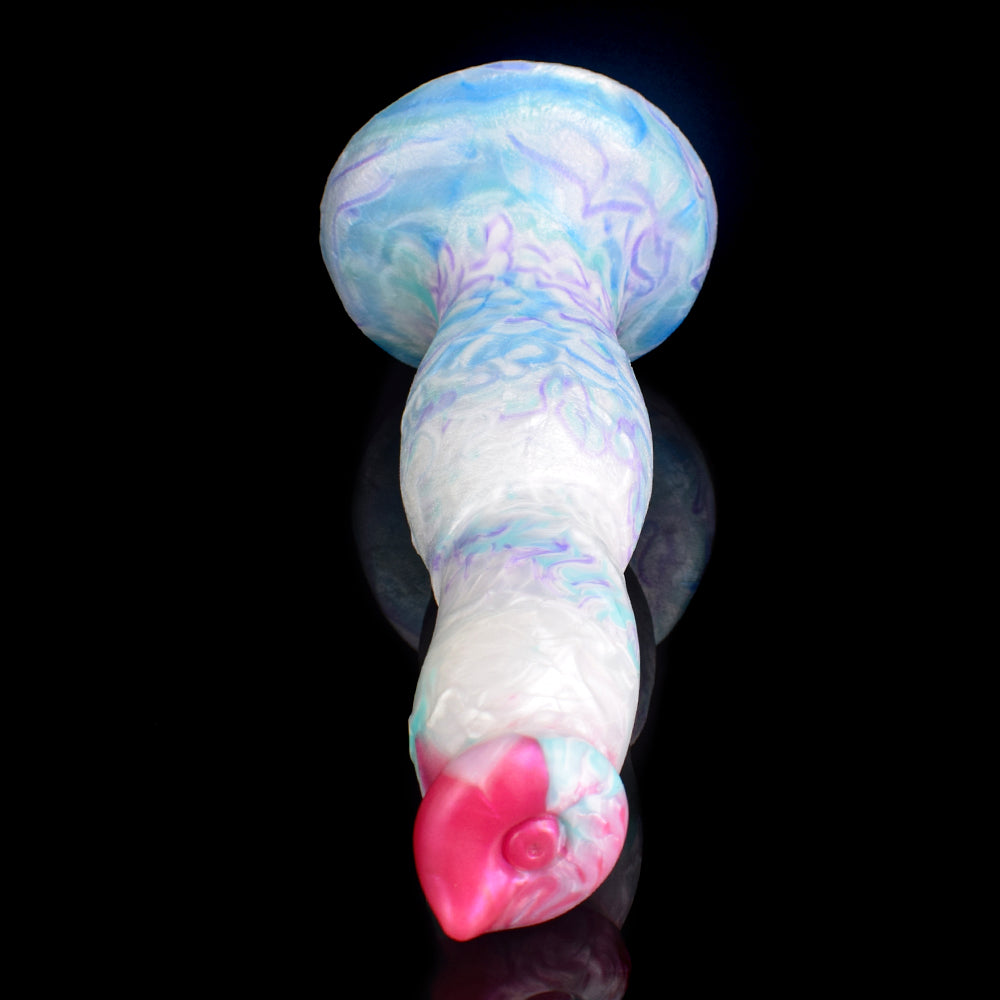 Knotted Dog Dildo Silicone Butt Plug - Fantasy Silicone Monsterdildo Anal Sex Toy