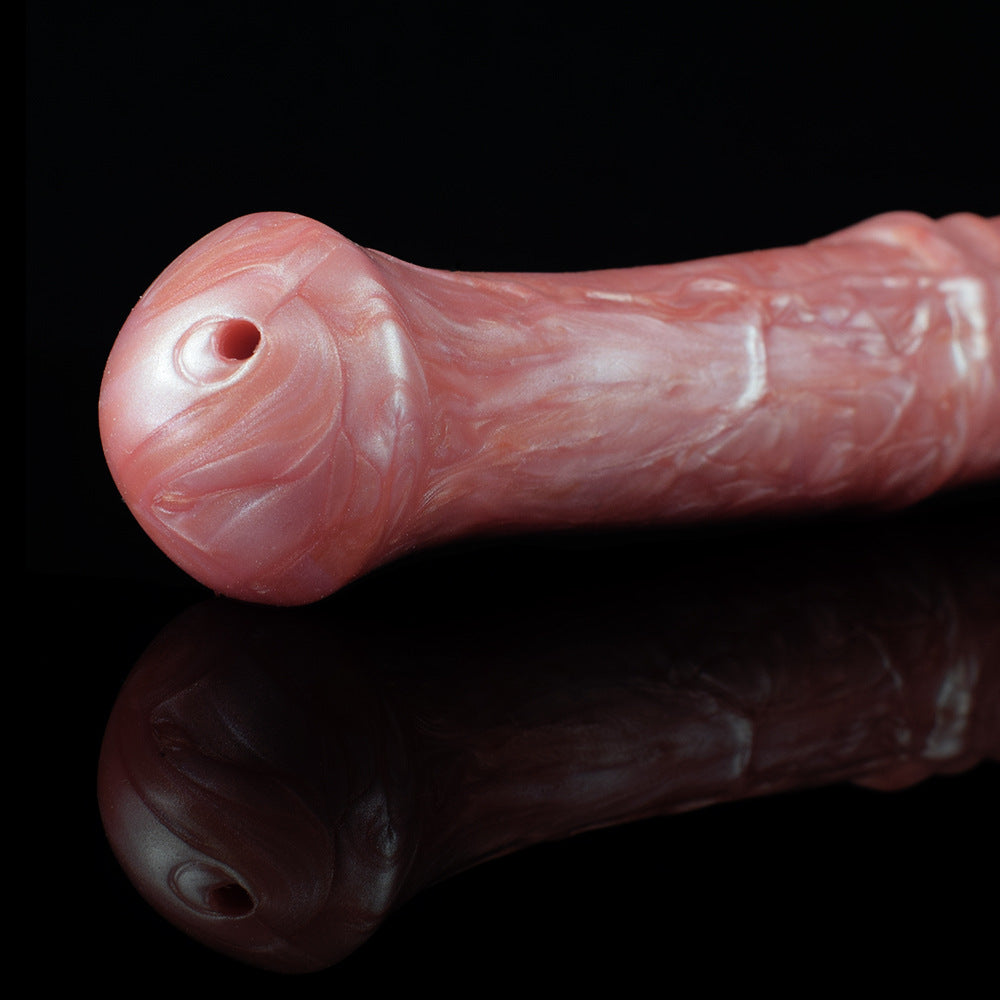 Squirting Horse Dildo Butt Plug - Fantasy Monsterdildo Riesiges Silikon Sexspielzeug für Männer Frauen