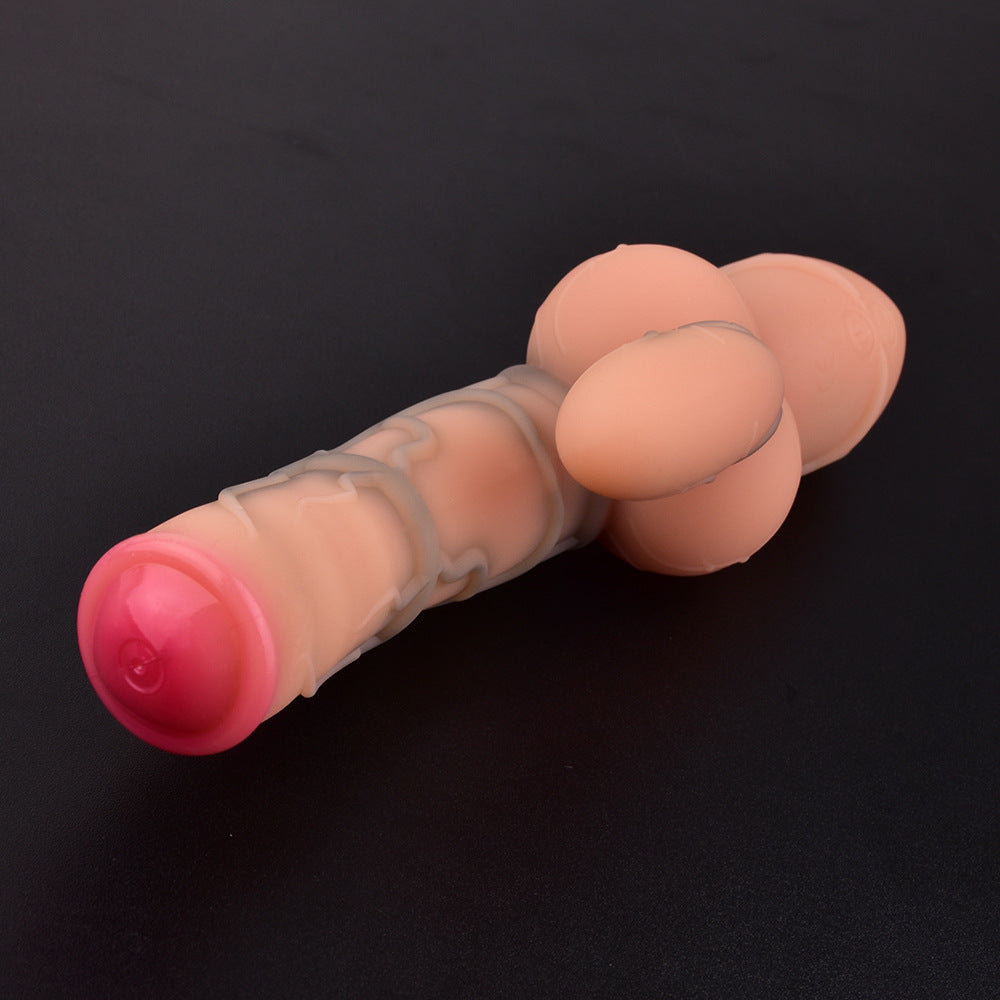 Gode ​​anal vibrant, vibrateur de clitoris, masseur de prostate, godemichés monstres fantaisie à chaleur automatique, jouet sexuel