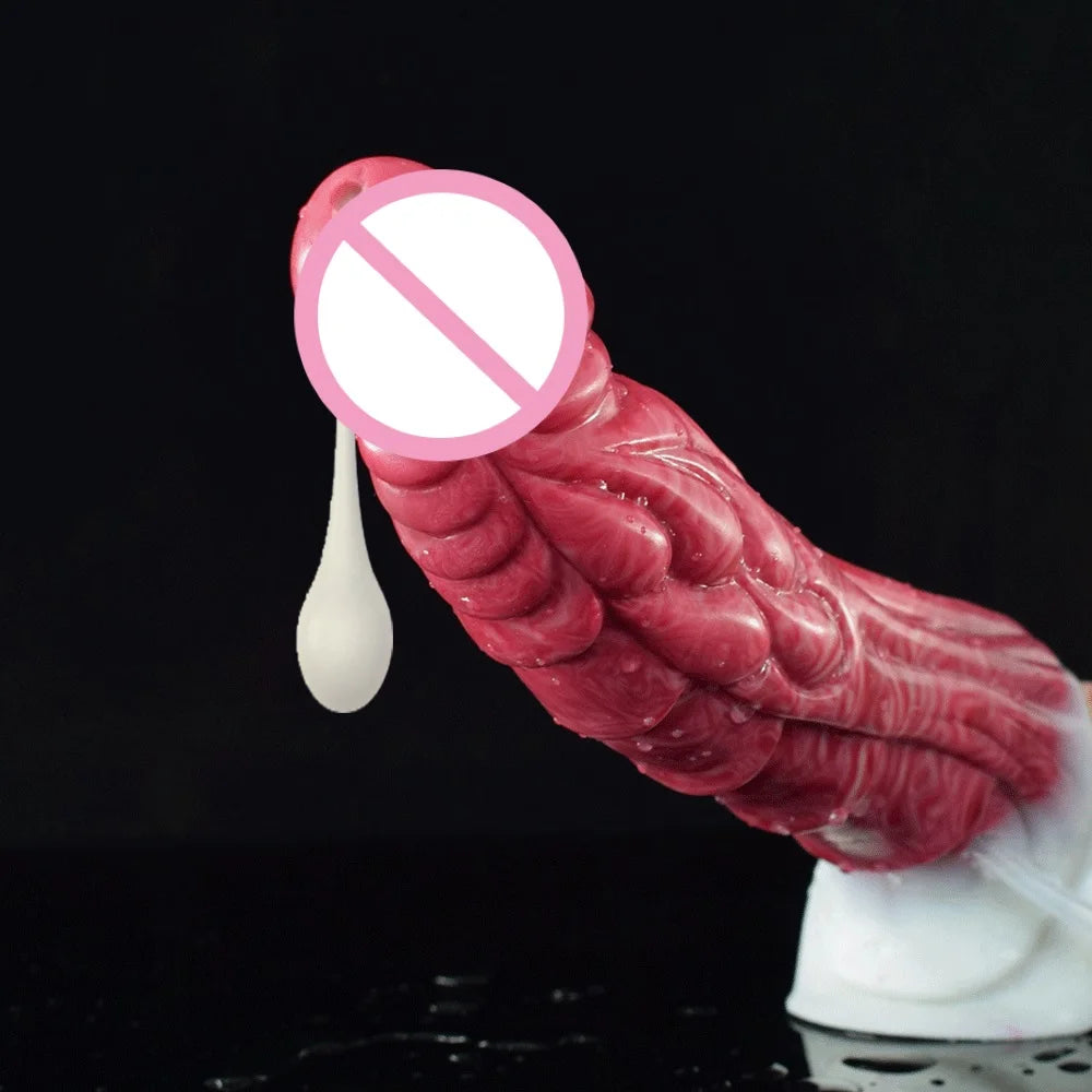 Ejakulierender Monster-Drachen-Dildo, Analplug – Wasserstrahl-Spritz-Vagina, Anal-Sexspielzeug