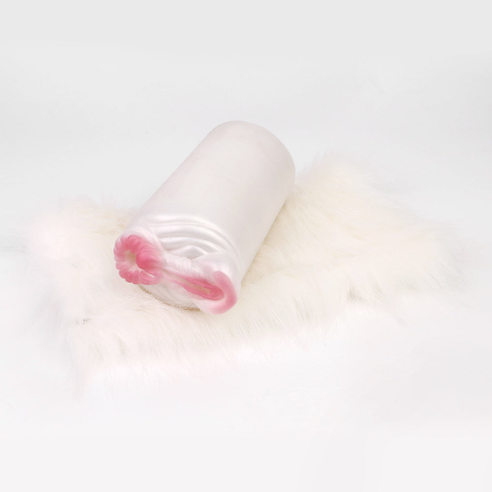 Masturbateur masculin de chatte de poche d'animal à fourrure - Masturbation de pénis vaginal en silicone fantastique