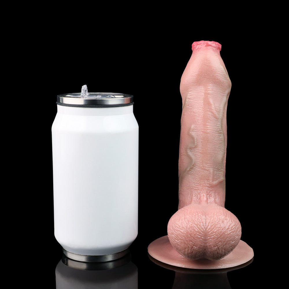 Fantasy Anal Dildo Butt Plug Female Sex Toys - Strapless Silicone Suction Cup Big Testicle Masturbator