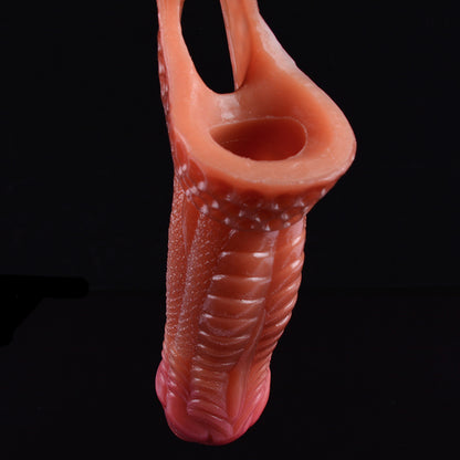 Fantasy Monsterdildo Cock Sleeve - Silicone Realistic Dildo Sex Toys for Men Couple Play