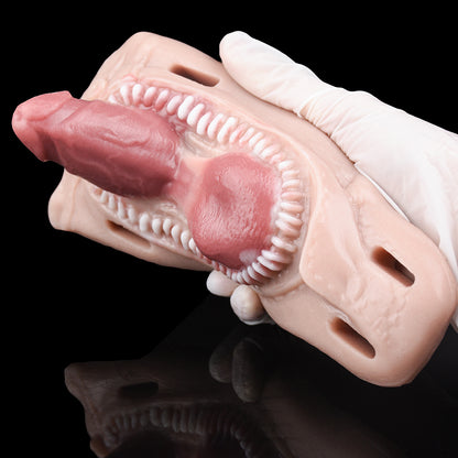 Realistic Dildo Sex Grinder - Strapless Harness Sex Doll for Women Lesbian Pleasure