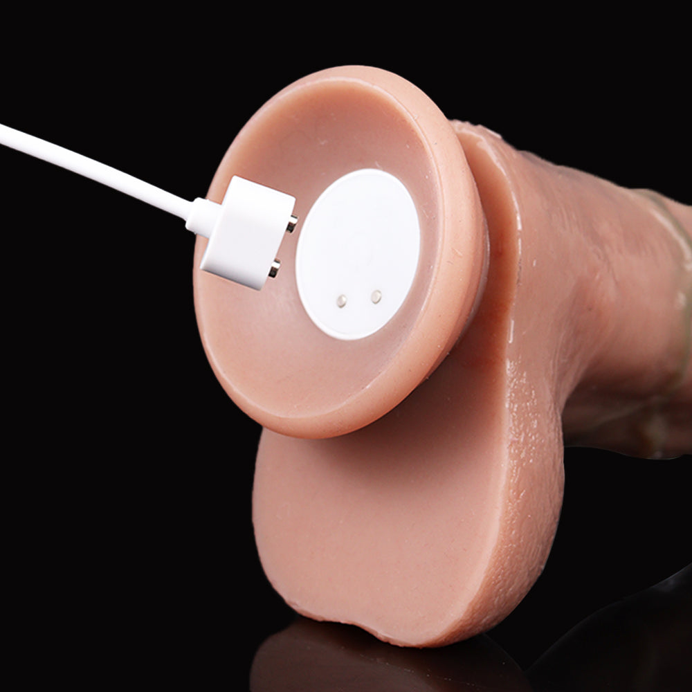 Realistic Thrusting Anal Dildo Butt Plug - Lifelike Silicone Suction Cup Sex Toys for Women