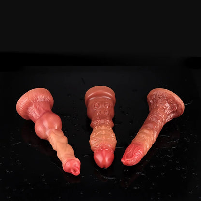Monster Gode Butt Plug - Fantasy Animal Silicone Anal Gode Vaginal Sex Toys