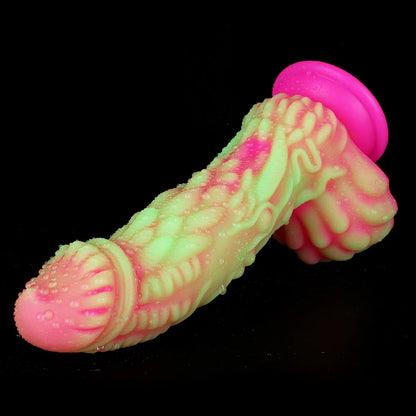 Colorful Monster Strap On Dildo - Fantasy Dragon Dildos Butt Plug Anal Toys