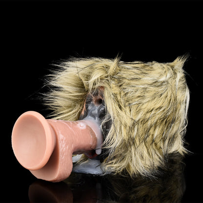 Tibetan Yak Pocket Pussy Masturbation Cup - Furry Animal Vaginal Male Masturbator Sex Toy