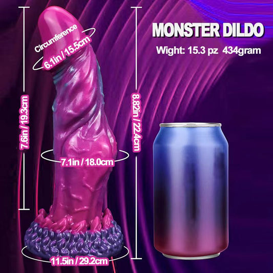 Zeus Exotic Dildos - the Out-of-This-World Desire. all Silicone with Powerful Suction Cup.