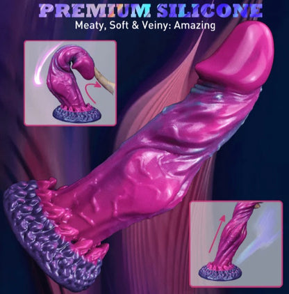 Zeus Exotic Dildos - the Out-of-This-World Desire. all Silicone with Powerful Suction Cup.