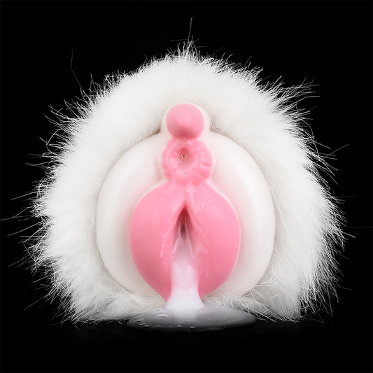 Chatte de poche en forme d'animal à fourrure pour masturbation - Masturbateur vaginal Polor Bear - Jouet sexuel pour homme