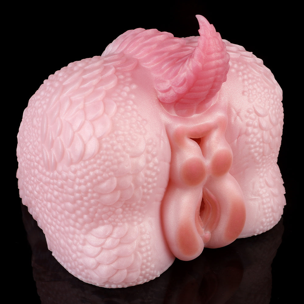 Bad Dragon Pussy Pocket Torso Buttocks Masturbator - Realistic Animal Butt Replica Sex Toys for Men