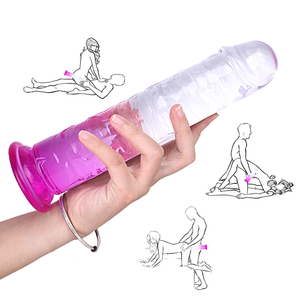 Strapon Jelly Dildo Butt Plug - Strapless Harness Reas Lesbisches Paar Sex Vergnügen